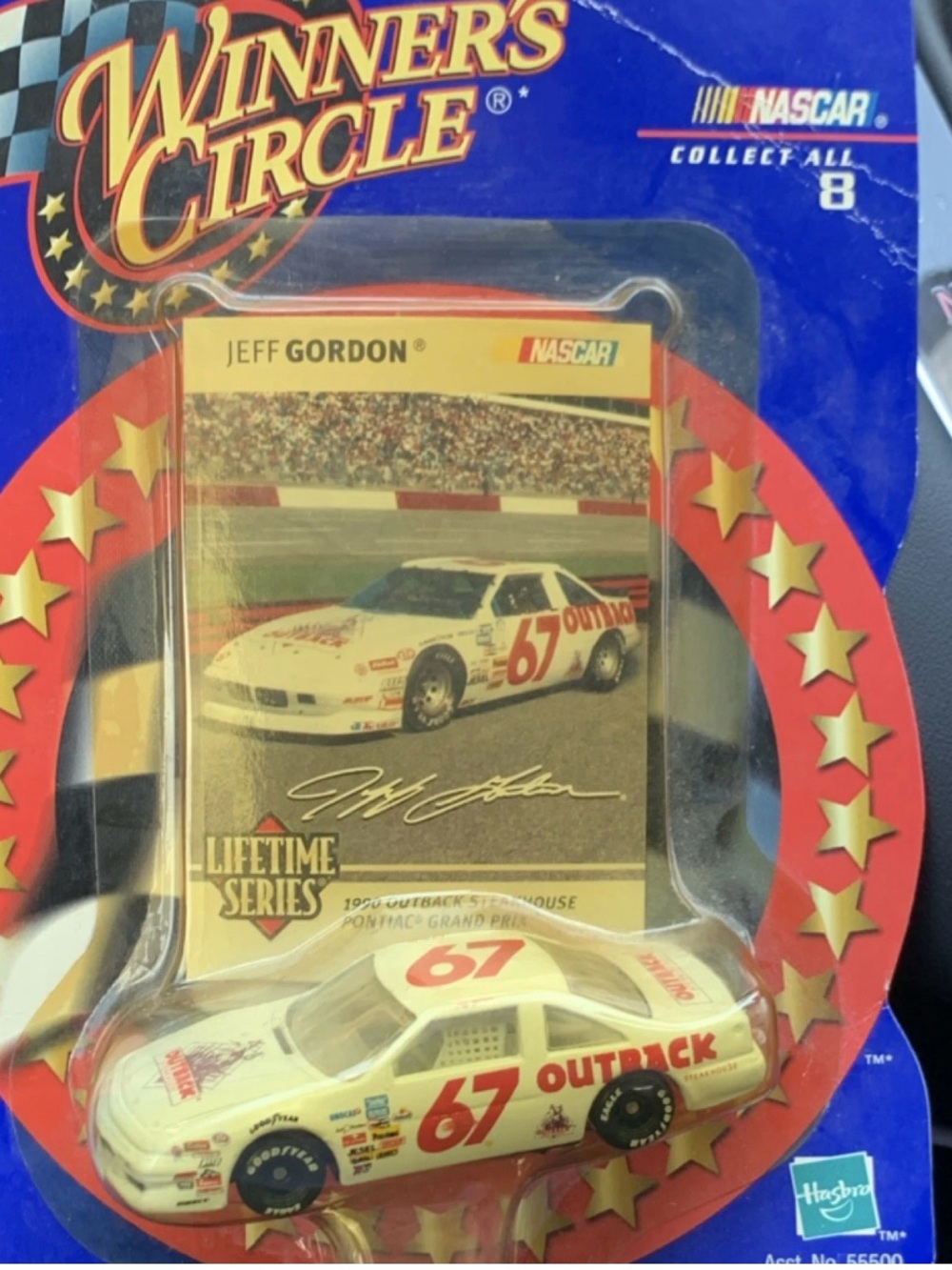 Nascar Nascar Jeff Gordon Outback White #67 Die-Cast Car